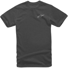 ALPINESTARS Neu Ageless T-Shirt - Heather Charcoal/White - Large 1018720121920L