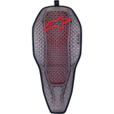 ALPINESTARS Nucleon Flex PROi Full Back Protector Insert - Transparent Smoke/Red - Medium 6526323-003-M