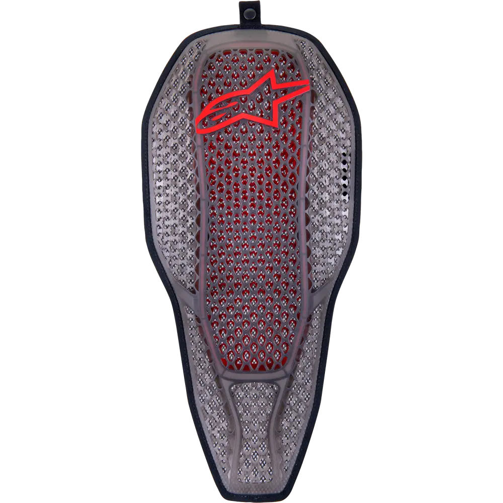 ALPINESTARS Nucleon Flex PROi Full Back Protector Insert - Transparent Smoke/Red - Large 6526323-003-L