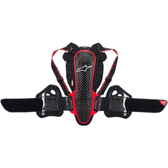 ALPINESTARS Nucleon KR-3 Back Protector - Black/Red - Small 6504718-13-S