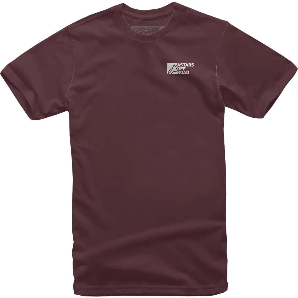 ALPINESTARS Painted T-Shirt - Maroon - Large 1232-72224-838L