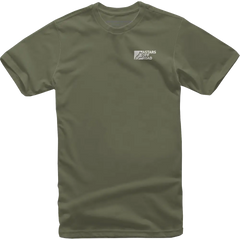 ALPINESTARS Painted T-Shirt - Military Green - Large 1232-72224-690L