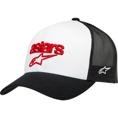 ALPINESTARS Pedigree Hat - White/Black - One Size 1232-81040-2010