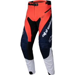 ALPINESTARS Pro-Dura Pants - Navy/Hot Orange/White - 30 3720125-7162-30