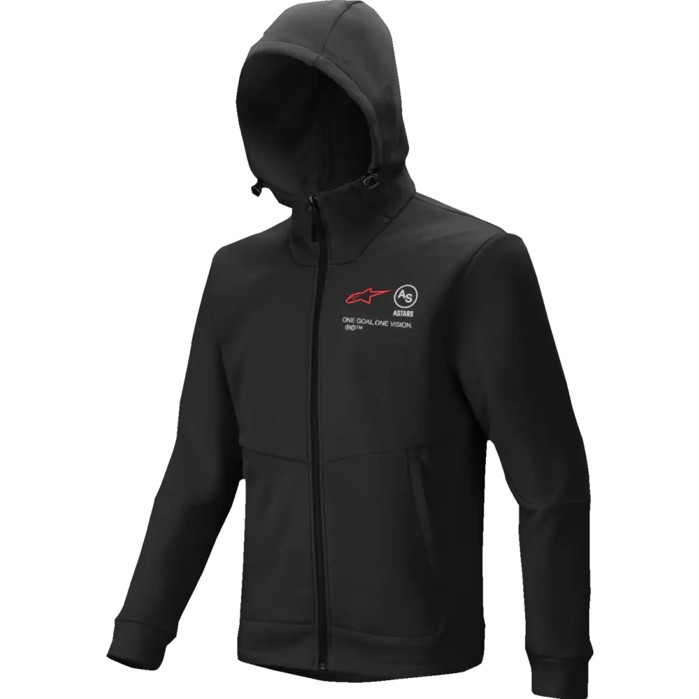 ALPINESTARS Racer MX Fleece Hoodie - Black - Large 3800125-10-L