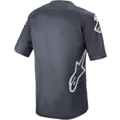 ALPINESTARS Racer V3 Short-Sleeve Jersey - Anthracite/Sulphur Yellow - XL 1762922-1619-XL