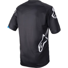 ALPINESTARS Racer V3 Short-Sleeve Jersey - Black/Bright Blue - 2XL 1762922-1078-2X