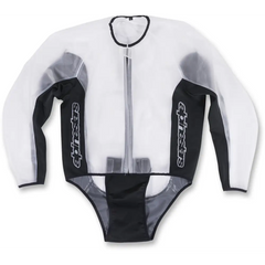 ALPINESTARS Racing Rain Jacket - Clear/Black - XL 3204917-01-XL