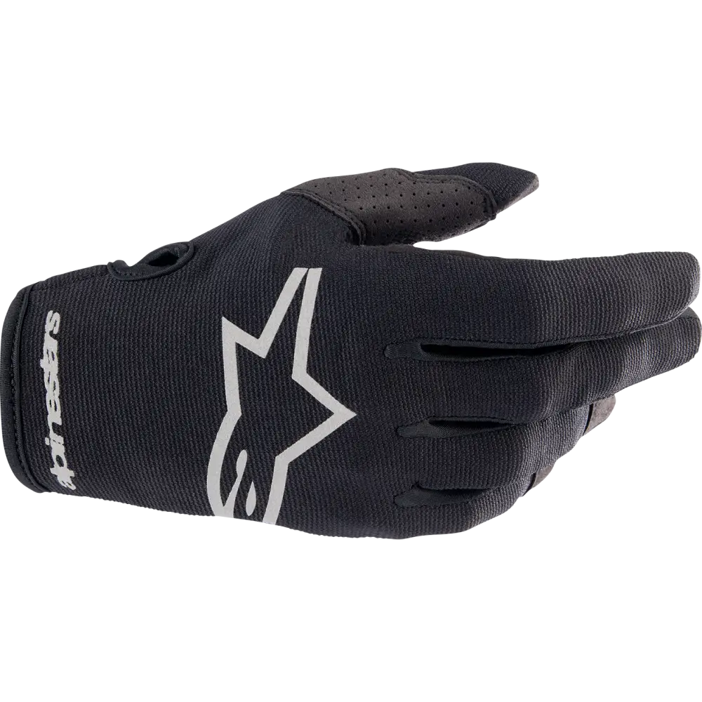 ALPINESTARS Radar Gloves - Black/Brushed Silver - 2XL 3561823-1419-LX