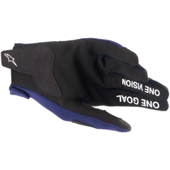 ALPINESTARS Radar Gloves - Night Navy/White - Small 3561824-7120-S