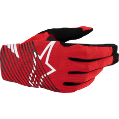ALPINESTARS Radar Pro MX Gloves - Bright Red - XL 3560325-3010-XL
