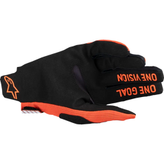 ALPINESTARS Radar Pro MX Gloves - Hot Orange - Medium 3560325-420-M