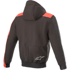 ALPINESTARS Rhod Windstopper Hoodie - Black/Gray/Red - 3XL 4200420-1123-3X
