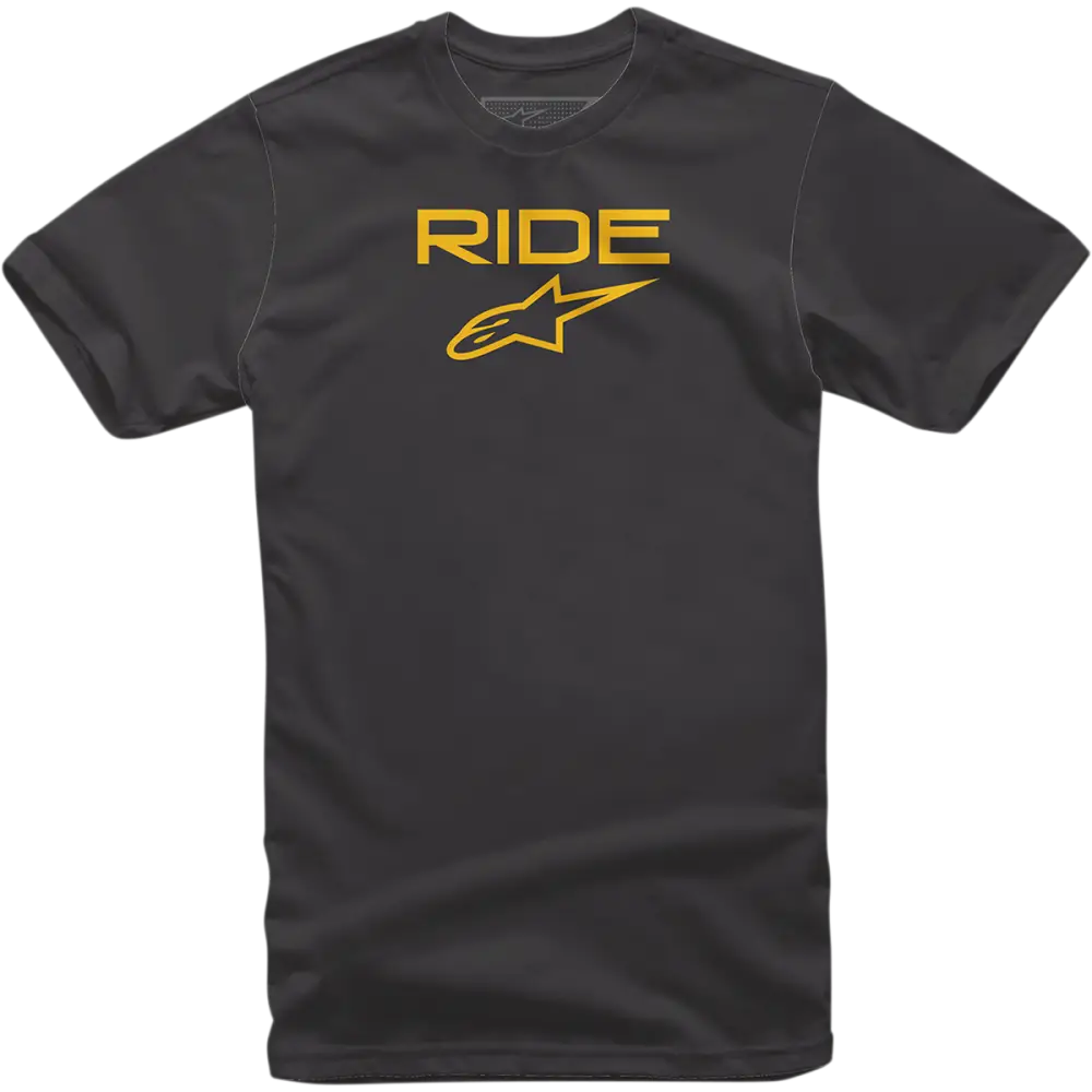 ALPINESTARS Ride 2.0 T-Shirt- Black/Yellow - XL 1038720001050XL