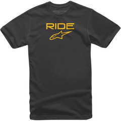 ALPINESTARS Ride 2.0 T-Shirt- Black/Yellow - XL 1038720001050XL