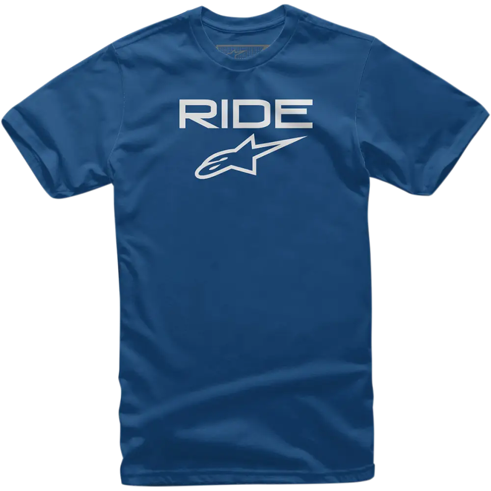 ALPINESTARS Ride 2.0 T-Shirt - Blue/White - Medium 1038720007920M