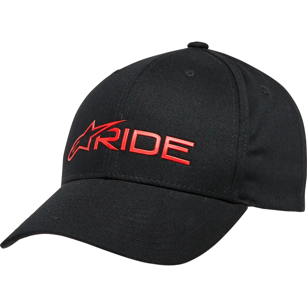 ALPINESTARS Ride 3.0 Hat - Black/Red - One Size 1232-81030-1030