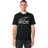 ALPINESTARS Ride 4.0 CSF T-Shirt - Camo Black - Large 1214-73114-10-L