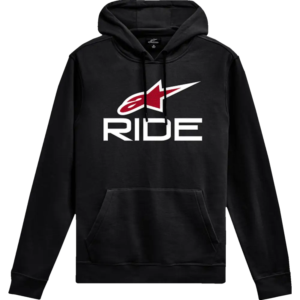 ALPINESTARS Ride 4.0 Pullover Hoodie - Black/Red/White - Large 1214-51820-1232-L