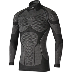 ALPINESTARS Ride Tech Winter Long-Sleeve Underwear Top - Black/Gray - XS/S 4752117106-XS/S