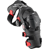 ALPINESTARS RK-7 Plasma Knee Braces - Black/Red - Medium 6500825-13-M