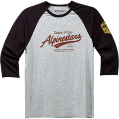 ALPINESTARS Script T-Shirt - Black/Heather Gray - XL 1230715051028XL