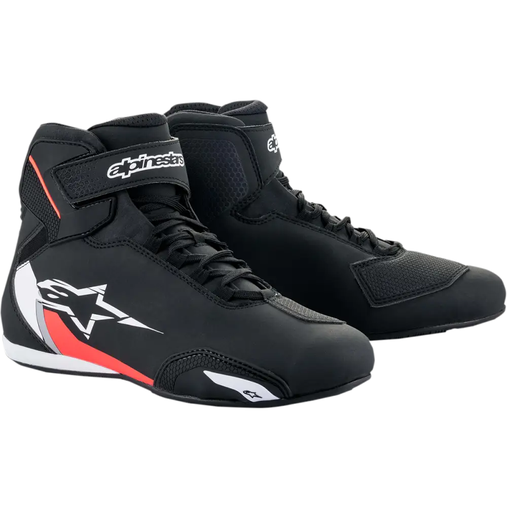 ALPINESTARS Sektor Shoes - Black/White/Red - US 9.5 251551812319.5
