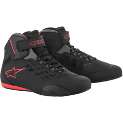 ALPINESTARS Sektor Vented Shoes - Black/Gray/Red - US 11.5 2515618131115