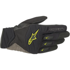 ALPINESTARS Shore Gloves - Black/Fluo Yellow - Small 3566318-155-S