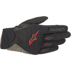 ALPINESTARS Shore Gloves - Black/Red - 2XL 3566318-13-2X