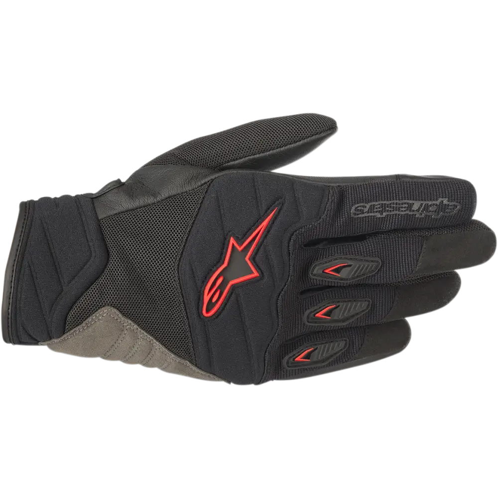 ALPINESTARS Shore Gloves - Black/Red - Large 3566318-13-L