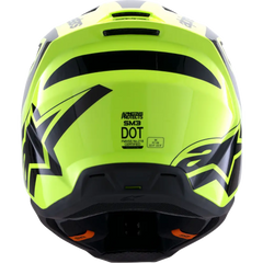 ALPINESTARS SM3 Helmet - Heat - Gloss Yellow Fluo/Black - Medium 8301026-5011-M
