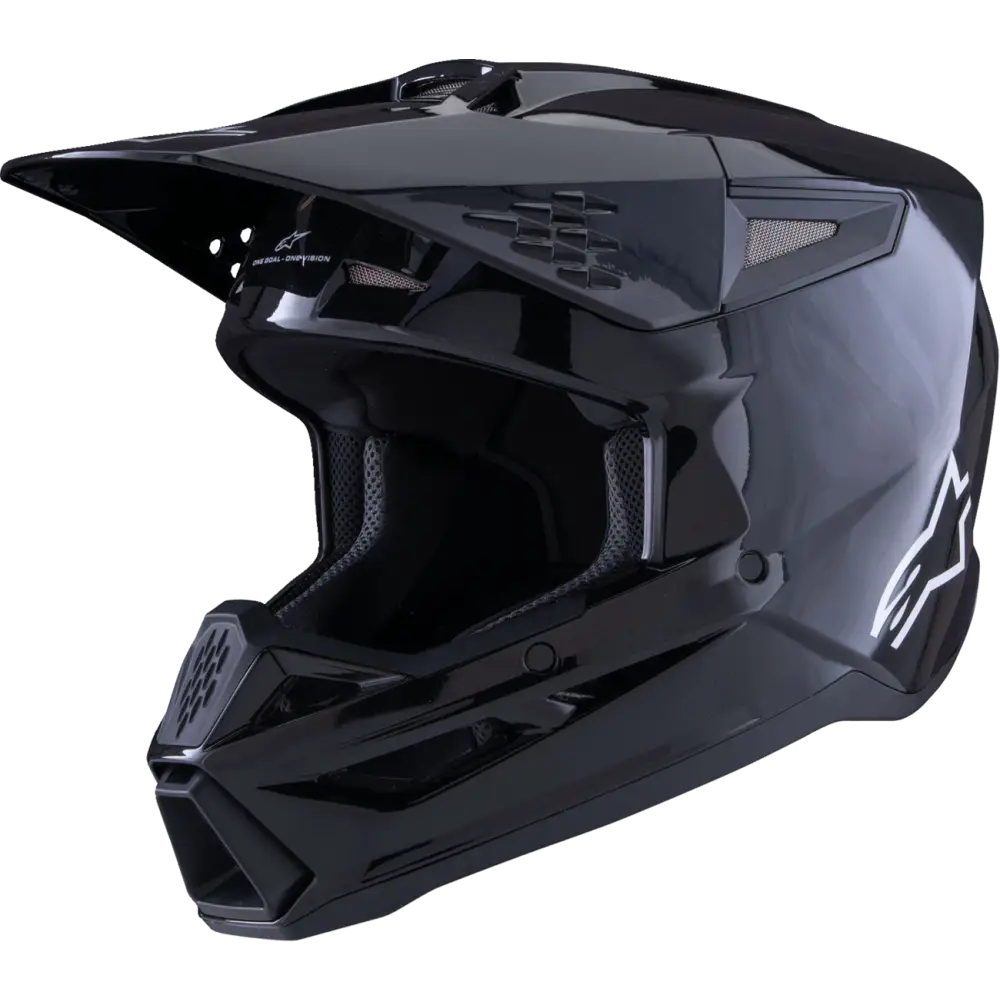 ALPINESTARS SM3 Helmet - Solid - Gloss Black - XS 8300326-1180-XS