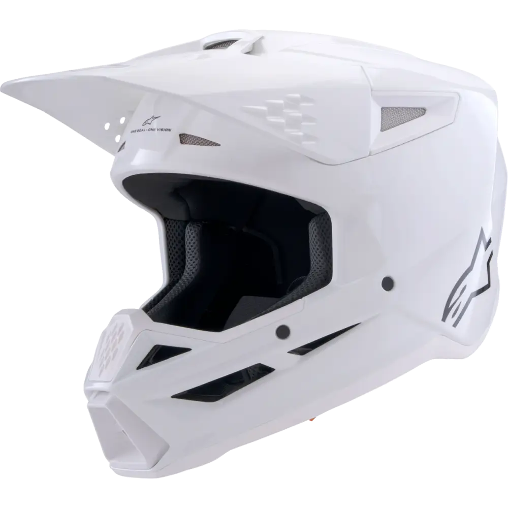 ALPINESTARS SM3 Helmet - Solid - Gloss White - Large 8300326-2180-L