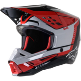 ALPINESTARS SM5 Helmet - Beam - Black/Gray/Red - 2XL 8303722-1313-2X