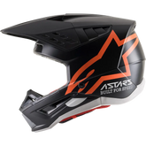 ALPINESTARS SM5 Helmet - Compass - Matte Black/Orange Fluo - Small 8303321-1149-SM