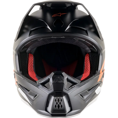 ALPINESTARS SM5 Helmet - Compass - Matte Black/Orange Fluo - Small 8303321-1149-SM