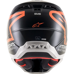 ALPINESTARS SM5 Helmet - Compass - Matte Black/Orange Fluo - Small 8303321-1149-SM