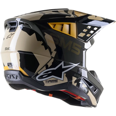 ALPINESTARS SM5 Helmet - Rover - Sand/Tangerine/Camo - Medium 8303921-8049-MD