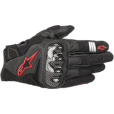 ALPINESTARS SMX-1 Air V2 Gloves - Black/Fluo Red - XL 3570518-1030-XL