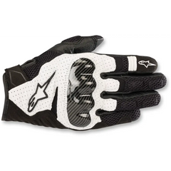 ALPINESTARS SMX-1 Air V2 Gloves - Black/White - Medium 3570518-12-M