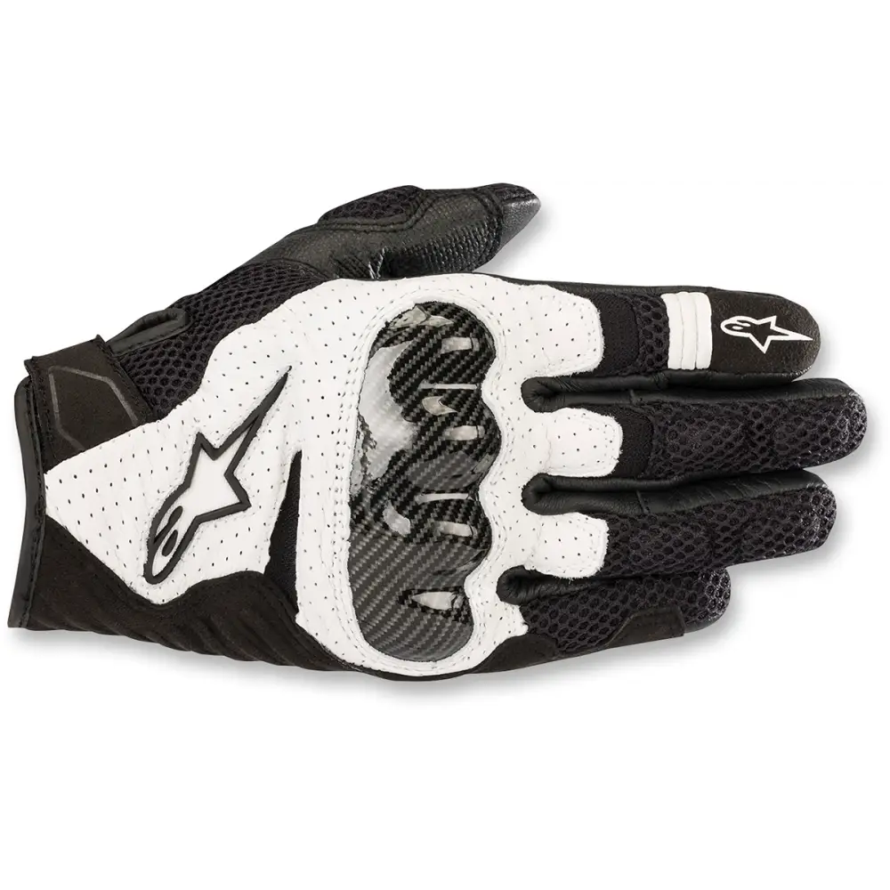 ALPINESTARS SMX-1 Air V2 Gloves - Black/White - Small 3570518-12-S