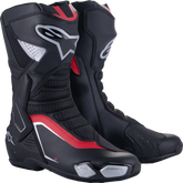 ALPINESTARS SMX-6 V3 Boots - Black/Silver/Red - US 9.5/EU 44 2223025-199-44