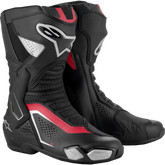 ALPINESTARS SMX-6 V3 Vented Boots - Black/Silver/Red - US 8/EU 42 2223225-199-42