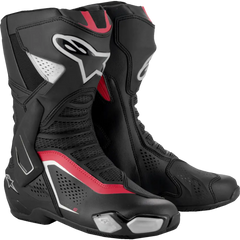 ALPINESTARS SMX-6 V3 Vented Boots - Black/Silver/Red - US 9.5/EU 44 2223225-199-44