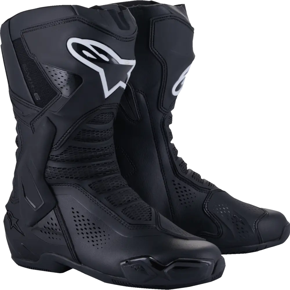 ALPINESTARS SMX-6 V3 Vented Boots - Black - US 10.5/EU 45 2223225-10-45