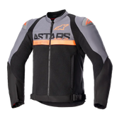 ALPINESTARS SMX Air Jacket - Dark Gray/Black/Orange Fluo - 2XL 3306523-914-2XL