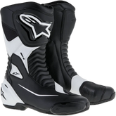 ALPINESTARS SMX-S Boots - Black/White - US 6.5 / EU 40 2223517-12-40