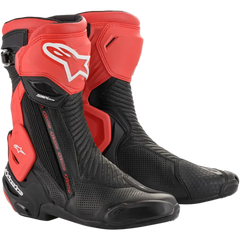 ALPINESTARS SMX+ Vented Boots - Black/Red - US 7.5 / EU 41 2221119-13-41