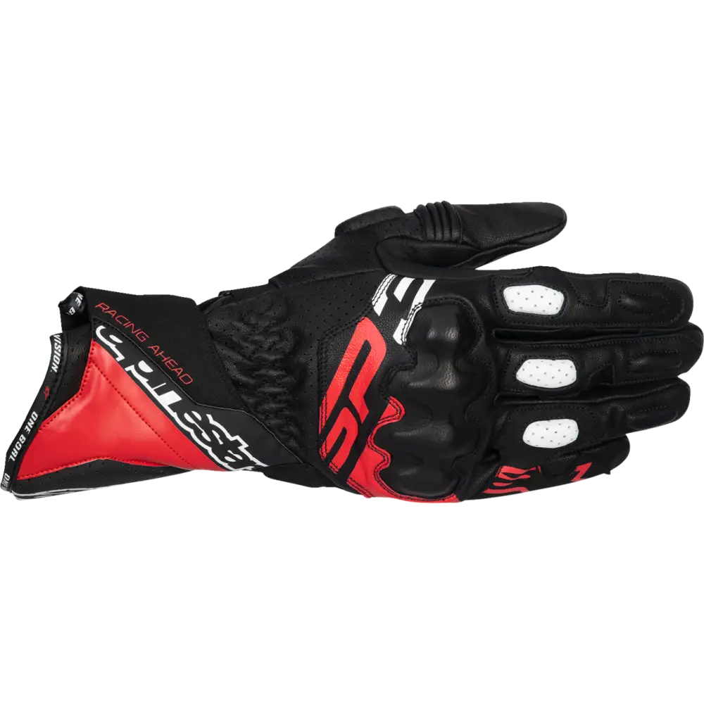 ALPINESTARS SP-3 Gloves - Black/Bright Red/White - Large 3550925-1342-L